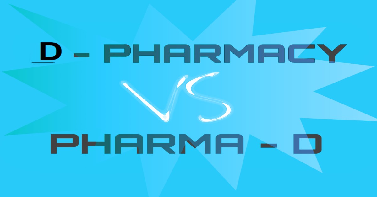 Difference between DPHARMA and PHARMD